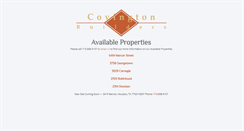 Desktop Screenshot of covingtonbuilders.com